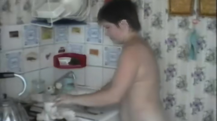 Домашняя съёмка секса толстой бабы с русским мужиком