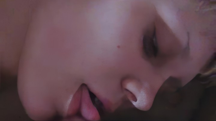 Домашнее порно видео молодой пары, которая устроила секс с окончанием на лицо